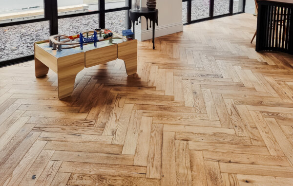 Standen Herringbone Wood Flooring | Ted Todd Fine Wood Floors