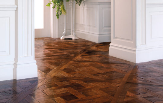 Versailles parquet flooring, is a feeling of sophistication and